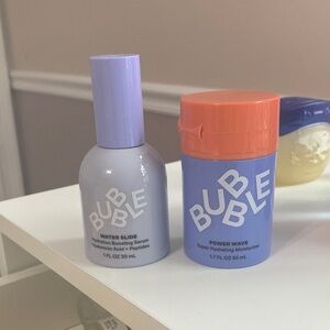 Bubble Water Slide Hydration Boosting Serum + Power Wave Super Hydrating Moistur